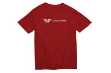 Image of Line of Fire Legend T-Shirt, Red, XL LOF-MNSST-LGND-RED-XL
