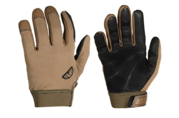 Image of Line of Fire Light Duty Grip System Gloves w/ Sensa-Touch, Coyote, Small 4-TS-LTD-CYT-SM-DR