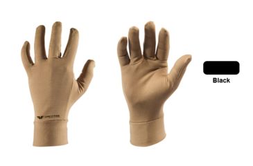 Image of Line of Fire Micro Liner Unisex Glove, Black, Medium MCL-BLK-MD