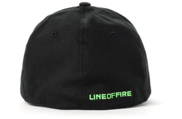 Image of Line of Fire Topo Hat, Black, Small/Medium LOF-TOPO-BLK-SMMD-01