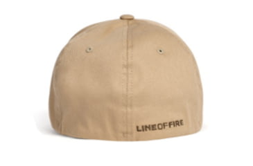 Image of Line of Fire Topo Hat, Tan, Small/Medium LOF-TOPO-TAN-SMMD-02
