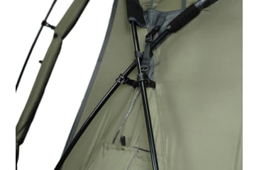 Image of LiteFighter Gear Dragoon Expeditionary Tent, Delta Green 499, 157.5in x 157.5in x 77in, DG5100-GRN