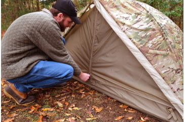 Image of LiteFighter Gear Fido Ai Individual Shelter System, Multicam Camouflage, 84in x 32in x 36in, AI1100-MUL