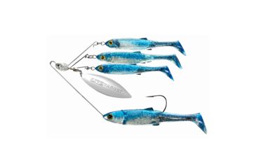 Image of Live Target BaitBall SM SRS,MSV,Blue/Silver,3/0,3/8oz MNSR11SM854