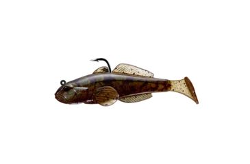 Image of Live Target Goby soft plstic,Med sink,brn/pumpkin1/0 GOB80PT607