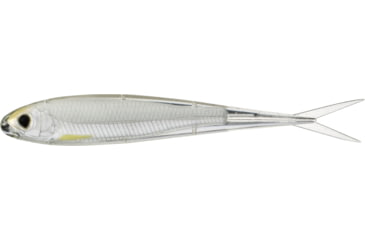 Image of Live Target Twitch Minnow Soft Jerkbaits, 4, 3.75in, Silver/Pearl, SSR100S134