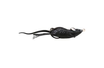 Image of Live Target Mouse,2 1/4,HB,floating,BLK/BLK,1/0 MHB60T404