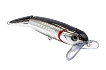 Image of Livingston Lures 4in Walking Boss II Jr. Lure, Black Back Chrome Shad, 13405