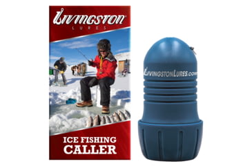 Image of Livingston Lures Caller Series Lure, Ice Fishing, Blue, 11100
