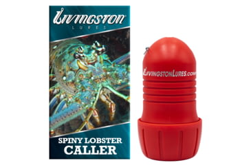 Image of Livingston Lures Caller Series Lure, Spiny Lobster, Red, 14200