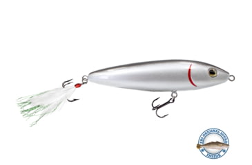 Image of Livingston Lures Pro Sizzle Jr Lure, Black Back Chrome Shad, 0705