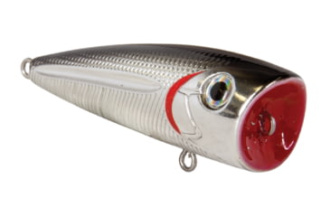 Image of Livingston Lures Walk N Pop 67 Lure, Black Back Chrome Shad, 5305