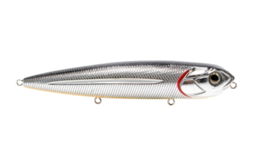 Image of Livingston Lures Walking Boss Lure, Black Back Chrome Shad, 10105