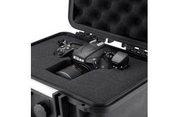 Image of Loaded Gear HD-150 WP Protective Hard Case w/ Foam Padding, 2 Padlock Mounting Points, Black BH12560