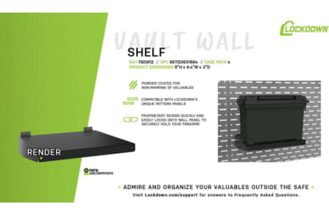 Image of Lockdown SecureWall, Shelf, 1160812