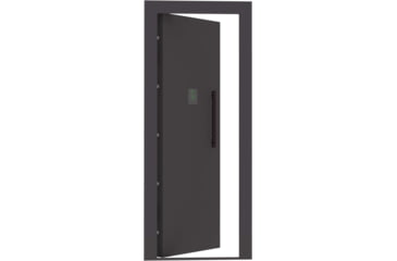 Image of Lockdown Vault Door, Out Swing, 28/30in, LH, Black, 1118815
