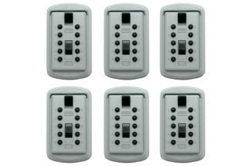 Image of LockState KeyDock Wall Mount Lock Box,  6 PK LS-KD110-6