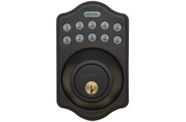 Image of Lockstate RemoteLock 5i WiFi Electronic Deadbolt Door Lock, Aspen Style, Rubbed Bronze, LS-DB5i-RB-A