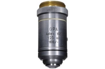 Image of LOMO Objective, Q-Plan Achromat, 100x, 1.25 N.A., Oil Immersion, DIN