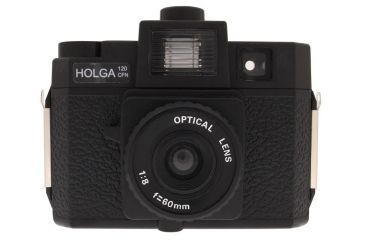 Image of Lomography Color Flash Holga Camera Starter Kit, Green w/ 120 Medium Format Film, Color Flash 827