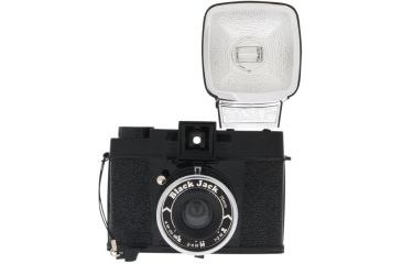 Image of Lomography Camera Diana F+ Black Jack (w/ flash)