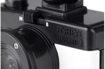 Image of Lomography Fisheye Baby 110 Basic Film Camera, Front Left 953