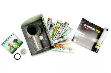 Image of Lomography Spinner 360° White Leather Edition, Package Deal 917