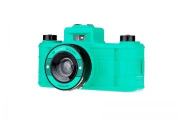 Image of Lomography Sprocket Rocket, Teal, Left 935
