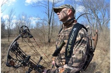 Image of Lone Wolf Treestands Padded Back Pack Straps, Black BPS