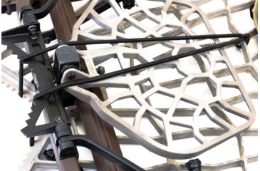 Image of Lone Wolf Treestands Wide Flip Top Combo Tree Stand, Gray WFTC