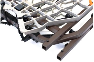 Image of Lone Wolf Treestands Wide Flip Top Combo Tree Stand, Gray WFTC