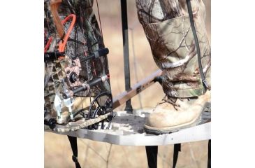 Image of Lone Wolf Treestands Wide Flip Top Combo Tree Stand, Gray WFTC