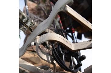 Image of Lone Wolf Treestands Wide Flip Top Combo Tree Stand, Gray WFTC