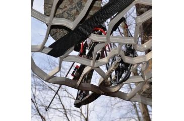 Image of Lone Wolf Treestands Wide Flip Top Combo Tree Stand, Gray WFTC