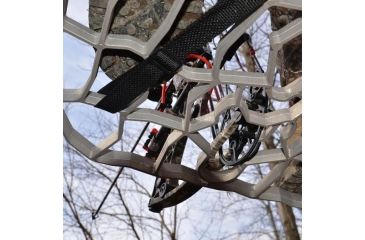 Image of Lone Wolf Treestands Wide Sit and Climb II Combo Tree Stand, Gray WSCC II