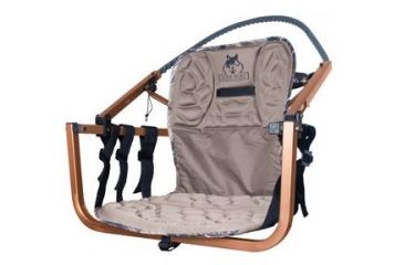 Image of Lone Wolf Treestands Wide Sit and Climb Tree Stand Seat, Gray WSCSO