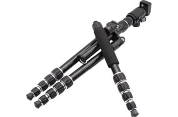 Image of Longshot by Target Vision Packable Aluminum Tripod, 1/4-20in Thread, Black, TV-AT103