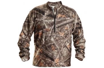 Image of Lost Camo SiverCore Edge 1/4 Zip Long Sleeved Pullover Garment, Medium Weight, Lost Camo, 2XL MDI-LC626-2XL