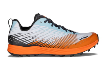 Image of Lowa Citux Trailrunning Shoes - Mens, Misty Blue/Orange, 11, 197827038559