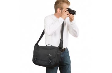 Image of Lowepro Passport Messenger Camera and Gear Bag, Black LP36655