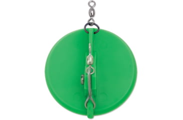 Image of Luhr Jensen 0 Dipsy Diver, Kelly Green / White Bottom, 5560-000-0081