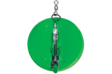 Image of Luhr Jensen 0 Dipsy Diver, Metallic Green / Green Bottom, 5560-000-0935