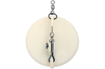 Image of Luhr Jensen 1 Dipsy Diver, Everglo / White Bottom, 5560-001-0379