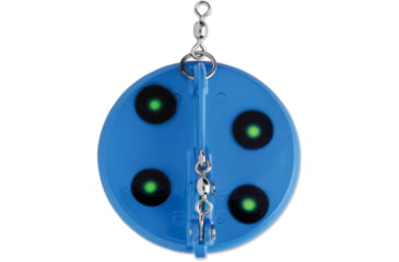 Image of Luhr Jensen 3 Dipsy Diver Magnum, Blue / Chartreuse UV / Chrome Bottom, 5560-003-1604
