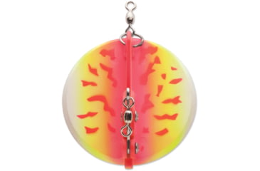 Image of Luhr Jensen 3 Dipsy Diver Magnum, Pink Fire UV / Chrome Bottom, 5560-003-1612