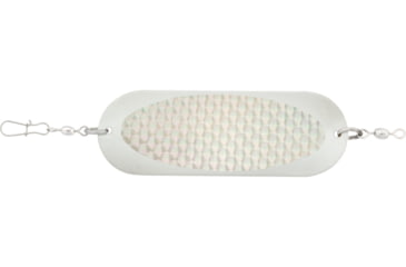 Image of Luhr Jensen 4/0 Jensen Trout &amp; Kokanee Dodger, Chrome / Silver Prism-Lite, 5100-040-0150