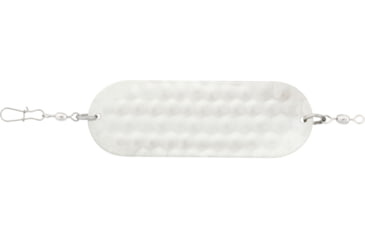 Image of Luhr Jensen 4/0 Jensen Trout &amp; Kokanee Dodger, Hammered Chrome, 5100-040-0014