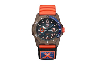 Image of Luminox Bear Grylls Survival Rule of 3 ECO Watch, Black/Orange, 42mm, XB.3729.ECO