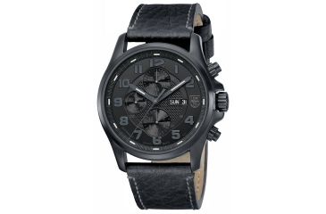 Image of LUMINOX Field Valjoux Automatic Chronograph Watch, Black/Dark Gray, 48mm A.1861.BO