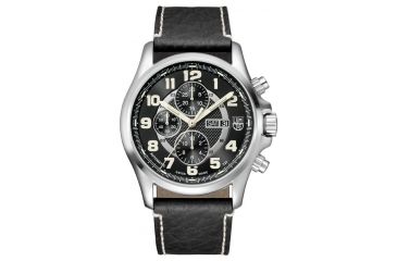 Image of LUMINOX Field Valjoux Automatic Chronograph Watch, Black/Ivory, 48mm A.1861